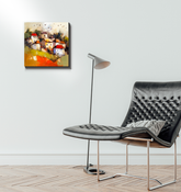 Wildflower Meadow Wrapped Canvas